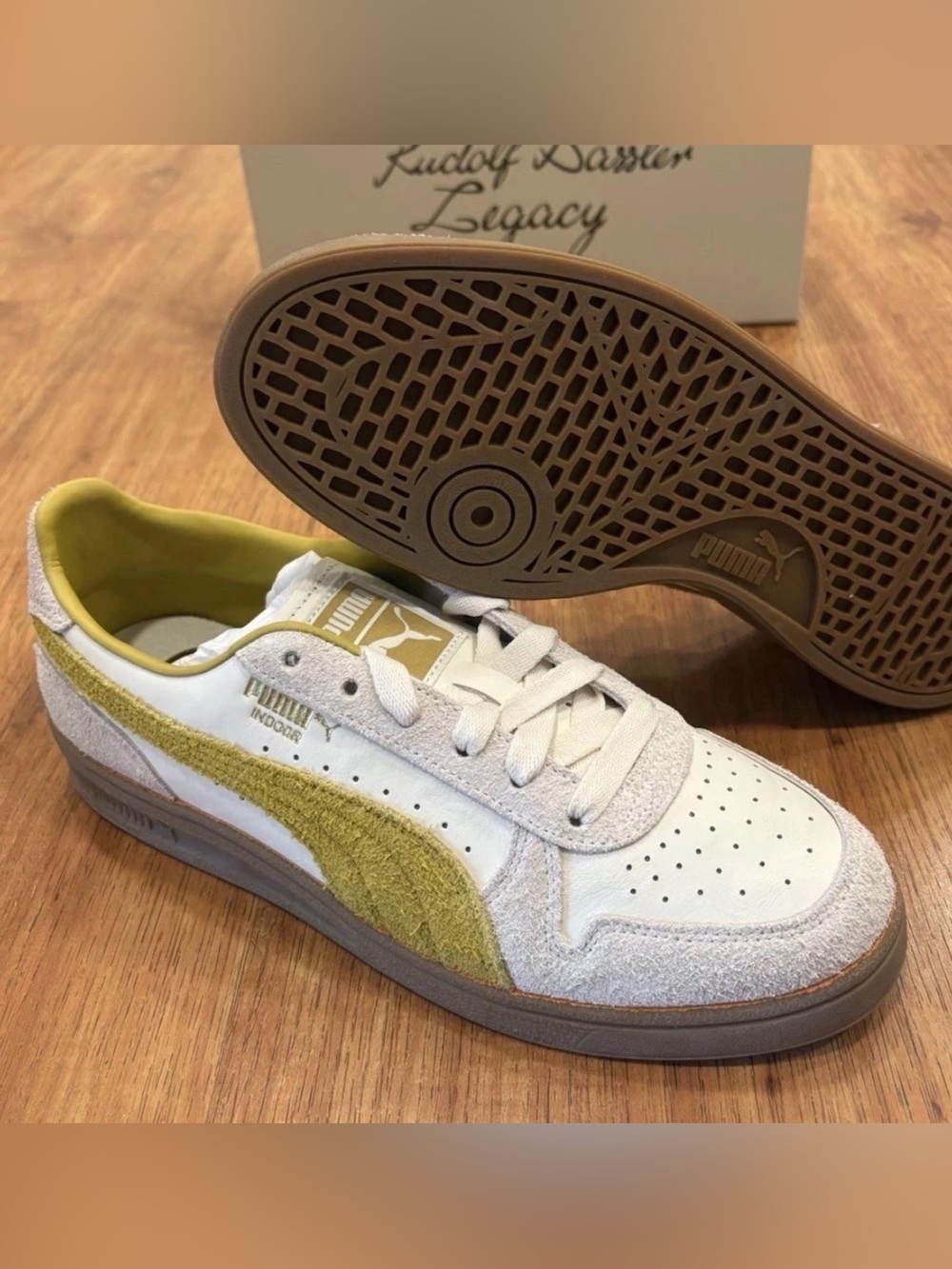 Puma X The Neverworn IV Indoor Mens Sneakers Shoes White 398763-01 New Sz 12